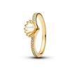 New 925 Silver Plant Bee Flower Women's Ring Suitable for Wedding Parties Wear DIY High Quality Jewelry Gifts