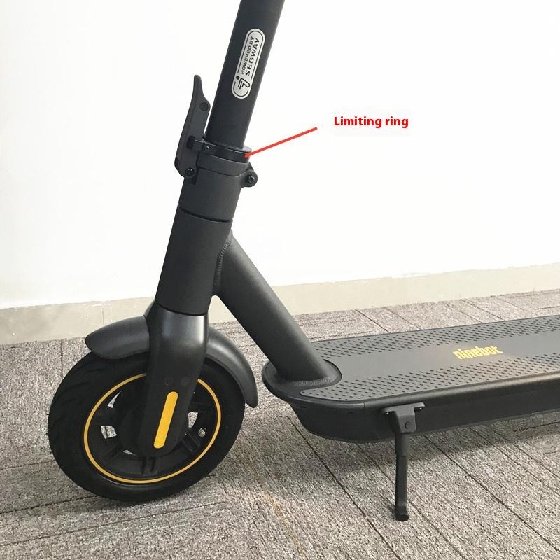 Trava de Fivela de Limite Dobrável Para G30 G30Max Scooter Elétrica Inteligente Tubo Frontal Círculo de Seguro Círculo Inferior Peças de Patinete