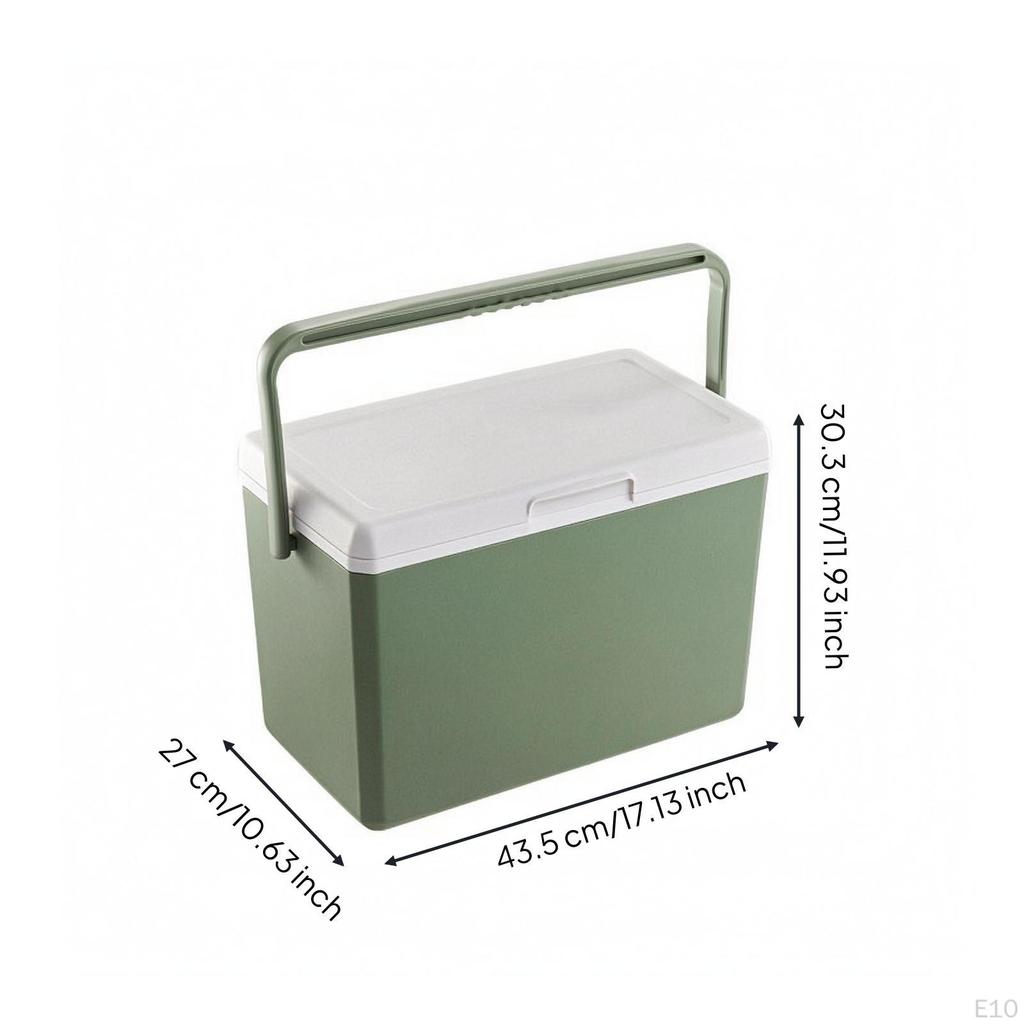 Insulated Cooler Box EPS Insulation Hard PP Liner for Camping, Car Travel
