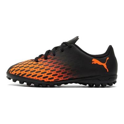 Rapido 3 Spirit 3 TT Jr Bequeme Vielseitige Langlebige Low-Top Kinderfußballschuhe Kinderfußballschuhe Schwarz Orange 106072-04