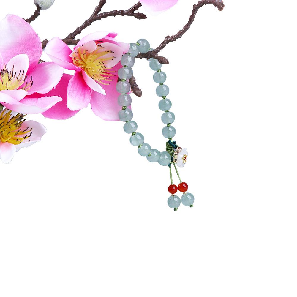 Style Jewelry Woven Hand Rope Women Bangles Stone Bracelets Female Hand Chain Bead Bracelets