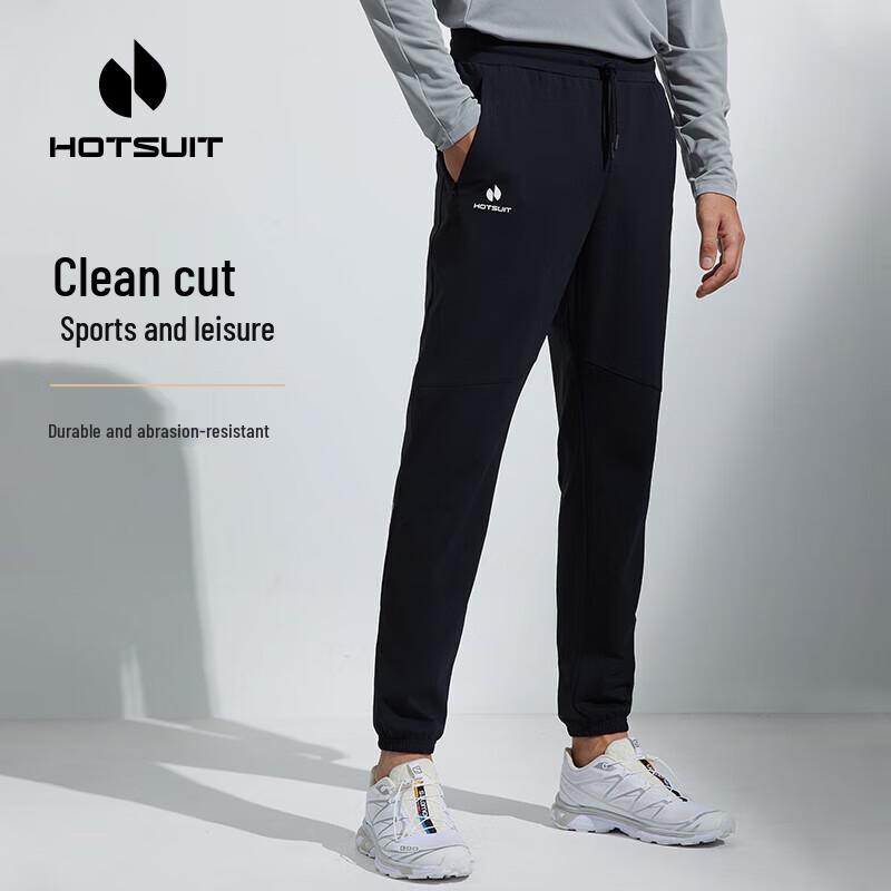 HOTSUIT Men s High-Elastic Athletic Sweatpants L