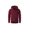 ADRO Men' Cotton Neck Hooded Sweatshirt (H22MPLNMR_Maroon_2XL)