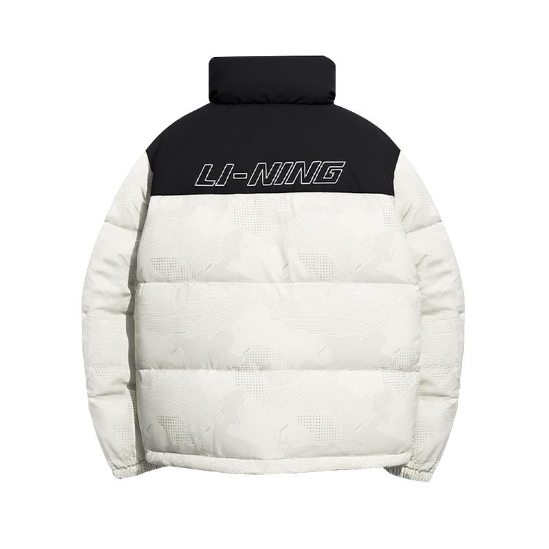 Li Ning Sports Fashion Series Casual Comfortable Simple Versatile Outdoor Down Jacket Unisex Outerwear AYMV629-2