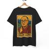 Dalai Lama T-Shirt: Retro Comic Stil Spirituelle Ikone T-Shirt