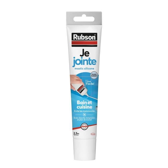 Mastic Joint - RUBSON - Go Je Jointe - 50mL - Transparent - Anti-moisissure