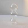 Creative Bubble Glass Flower Vase – Nordic Style Spherical Home Decor Ornament
