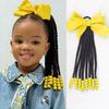 Synthetic Kids Braided Ponytails Headwear Kids Hairpiece Wig Daily Wear