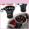 High-quality Black Universal Cup Holder For Motorcycles Ideal For Any Bike Model