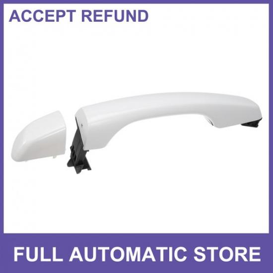 

Exterior Rear Left Side Door Handle for Hyundai Elantra Sedan w/ Cover White