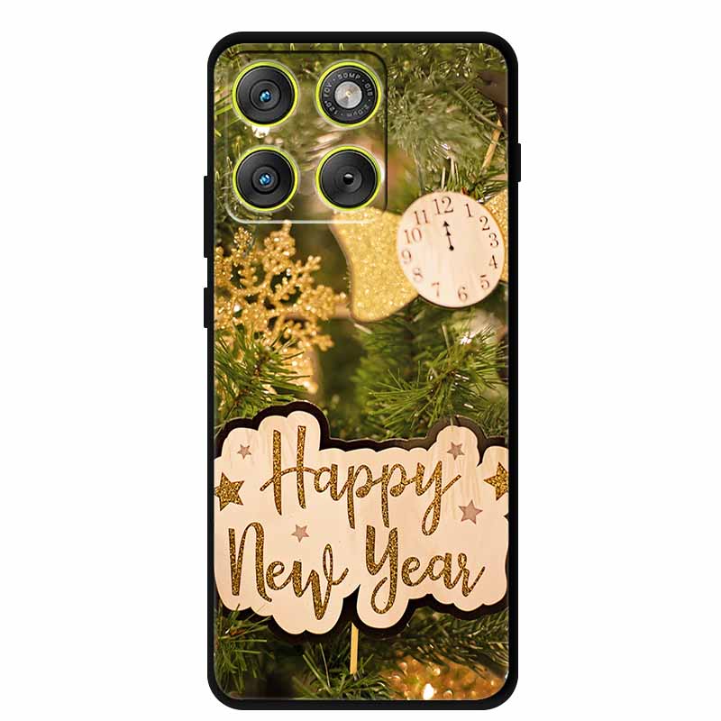 Christmas Phone Cases For Motorola Edge 70 5G Case Silicone Soft Back Cover Christmas Tree for Moto X70 Air 5G Edge70 Back Cover