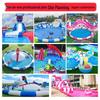 Children's Outdoor Inflatable Water Park: Panda Slide, Trampoline, Castle & Pool