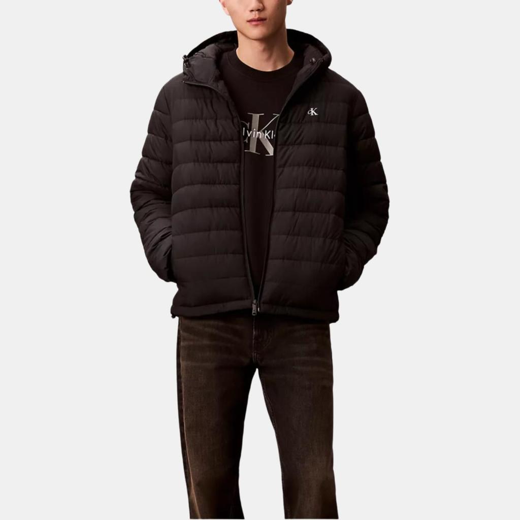 Calvin Klein Tear-Resistant Comfortable Versatile Hooded Waterproof Down Jacket Men Jackets 4RD579G-UB1