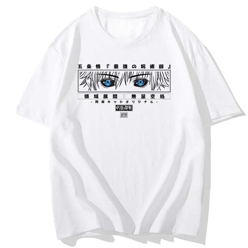 Spell Return To War Japanese Anime Peripheral T-Shirt Wutiao Wu T-Shirt Men's and Women's Secondary Yuan Clothes Summer Clothing