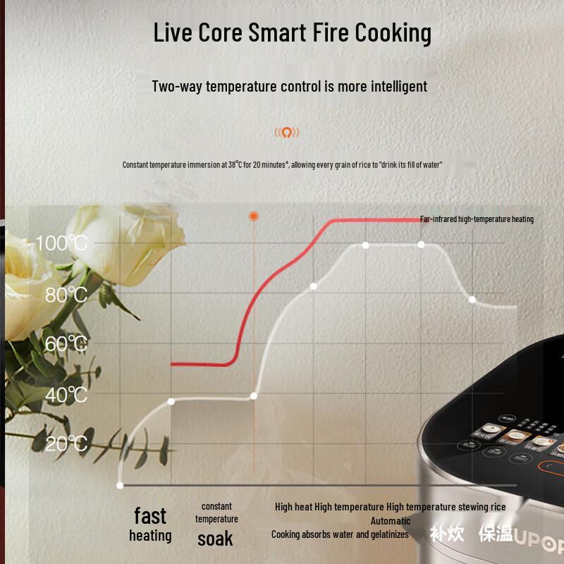 SUPOR 4L Far Infrared IH Smart Rice Cooker CN Plug (adapter Included)