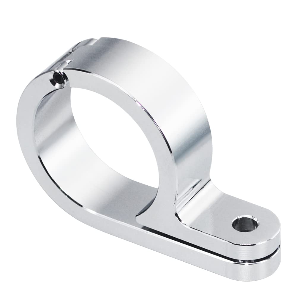 WOWTK 1.25" Handlebar Mount Clamp, 32mm Highway Bar Handlebar Clock