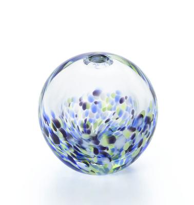 Aderia (ADERIA) Váza Tsugaru Glass, design „Večerní světluška“, Vyrobeno v Japonsku, V dárkovém balení. Stylová skleněná váza na sušené květiny. Perfektní jako dárek pro