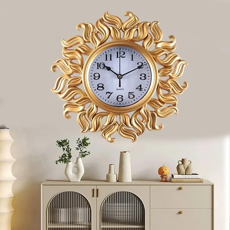 Silent Wall Clock Mute No Tick No Punch Simple Wall Clock for Bedroom Living Room Study Wall Decoration Kitchen