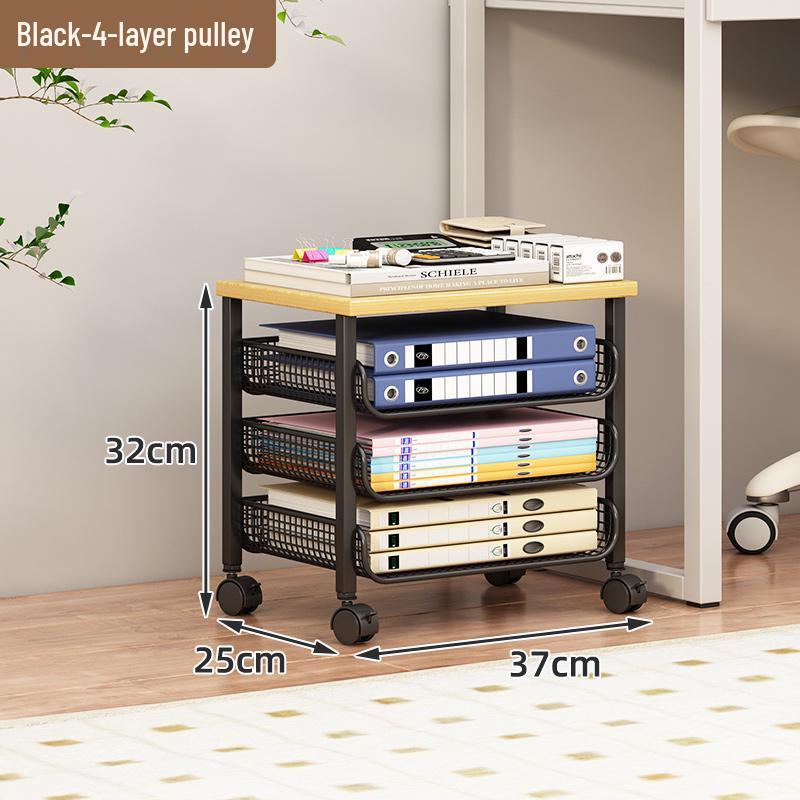 Multi-Layer Desk Organizer and File Storage Box