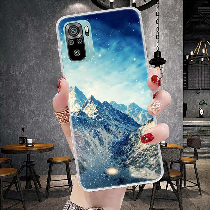 Mountain Peak Forest Soft Phone Case For Xiaomi Redmi Note 15 14 14S 13 12 Pro Plus 12S 11 11S 11E 10 10S 11T 5G Fundas Coque Re