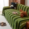 Stripe Jacquard Sofa Towel Living Room Blanket Prevent Cat Scratching Sofa Towel Light Luxury Thickened Sofa Cover Cloth Towel