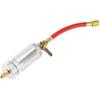 Ac Oil Injector R134A,1 4SAE R134 2 oz Oil Injector R134A R12 R22 Car A C AC Oil Dye oz Injection Tool automotive air conditioning repair tools