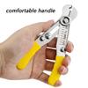 Ergonomic Wire Stripping Pliers Stainless Steel Sharpened Edges 0.5-4.0mm Ranges Tool For Chain Repair And Wiring
