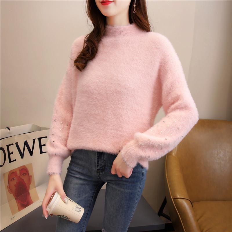 Buy Fuzzy Sweater for Women Imitation 