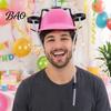 Párty pokrývka hlavy Klobouk na pití se slámkou, Pijácký klobouk pro dospělé, Plastová líná helma, Hands-free kreativní pivo Narozeninové večírky Festivaly Doma
