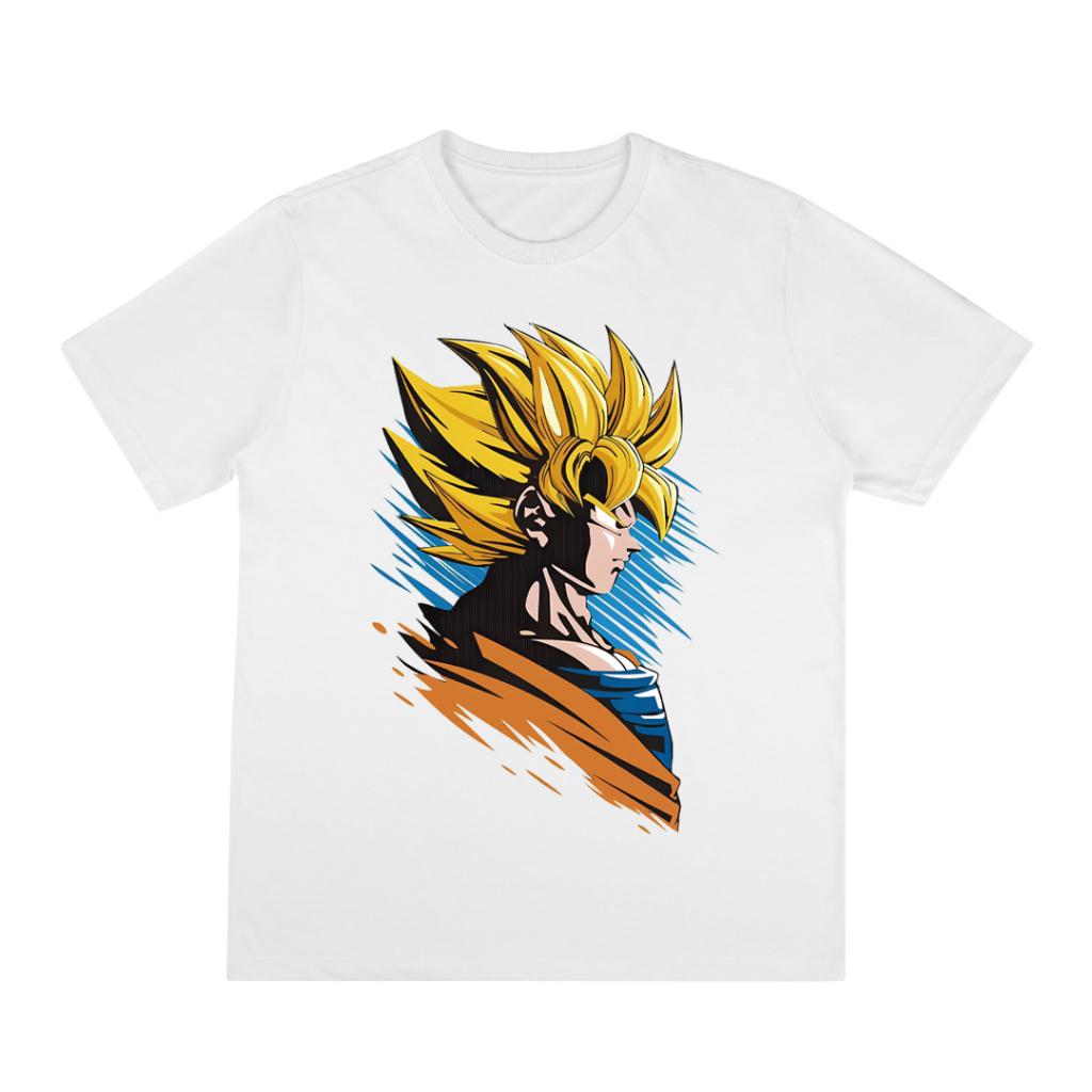 Dragon Ball Anime Saiyan Son Goku Men Women Summer T-shirt Harajuku Retro Short Sleeve Loose Oversized Casual Comfort Y2k Top