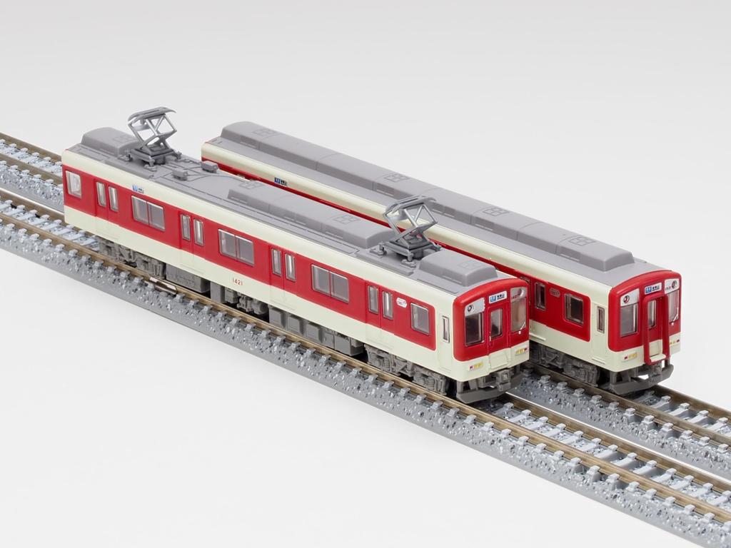 Tomytec Railway Collection Tetsuro Kinki Nippon Railway 1420 Series Set A Diorama Supplies 334286 2-Car