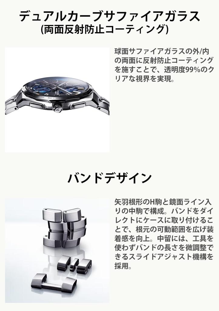 Oceanus Manta Solar Watch Silver [Casio] Bluetooth-enabled Radio-Controlled OCW-S5000E-1AJF Men's