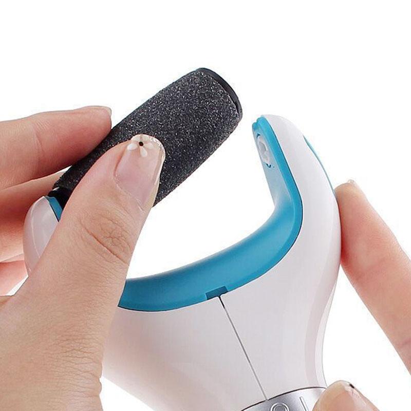 4Pcs/Lot Replacement Roller Heads For Velvet Smooth Electric Foot File Pedicure