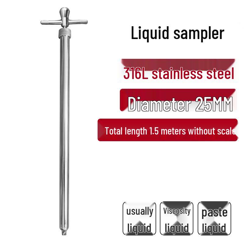 Aokewen 316L Stainless Steel Pull-out Liquid Sampler