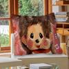 Anime M-Monchhichi Personalizovaný povlak na polštář Dětský pokoj Divoká párty Dekorace Povlak na polštář Dětské narozeniny Sprchový dárek