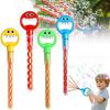 36Holes Bubble Wand Handheld Smiling Face Bubble Stick Blower Maker Outdoor Activity Fun Soap Blowing Toys Gifts
