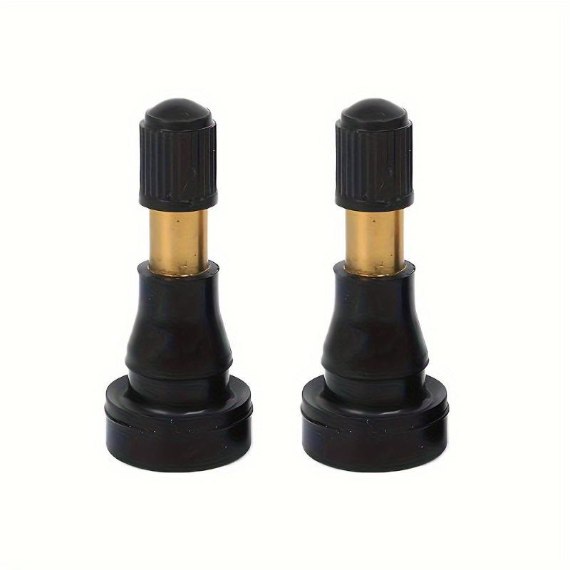 Tire Valve Stem Kit 10Pcs TR412-TR415 Assorted Sizes with Protective Cover for Auto Tubeless Tire Repair