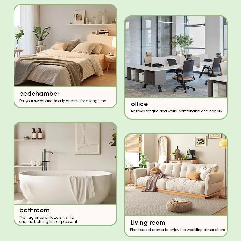 Wall Mount Mini Essential Oil Diffuser Adjustable Portable Aromatherapy Air Purifier Deodorizer