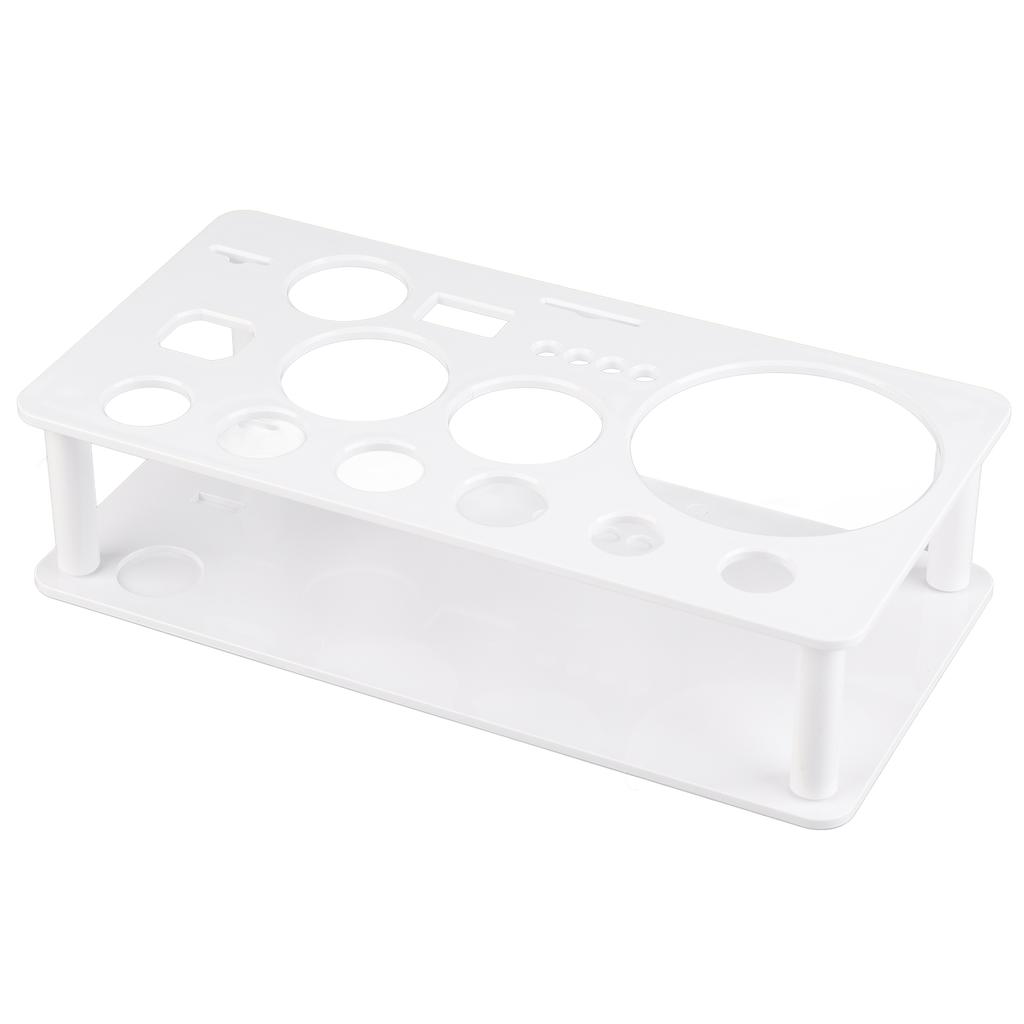 Bartender Kit Stand Space Saving Organize Storage Plastic Bartending Tool Holder for Bar Home L