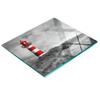 Decorative Glass Kitchen Cutting Board Lighthouse 60X52 Cm