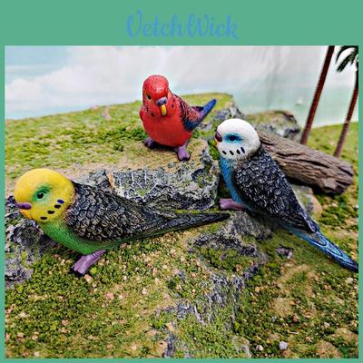 Animal Model Parrot Pvc Decorative Figure For Kids Learning And Home Decor