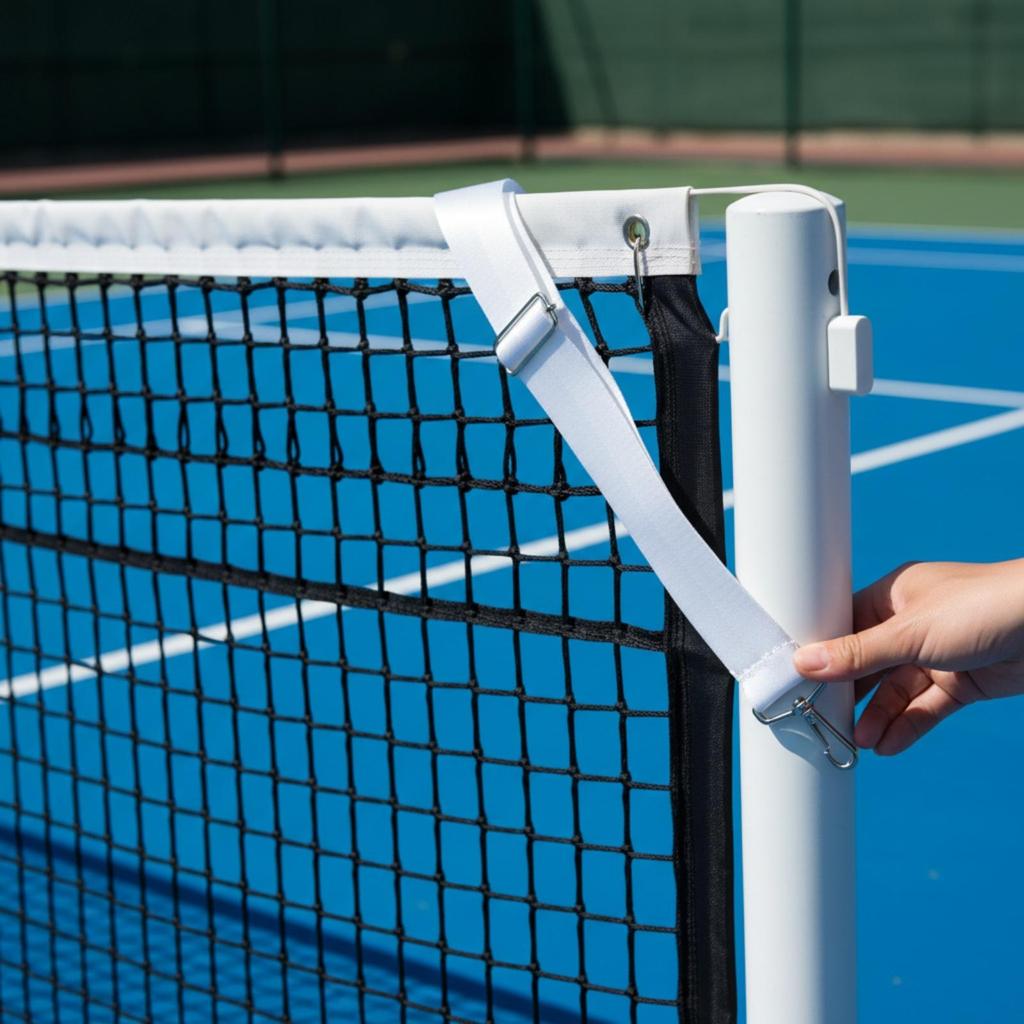 Tennis Net Strap Heavy-Duty Center Long-Lasting for Schools