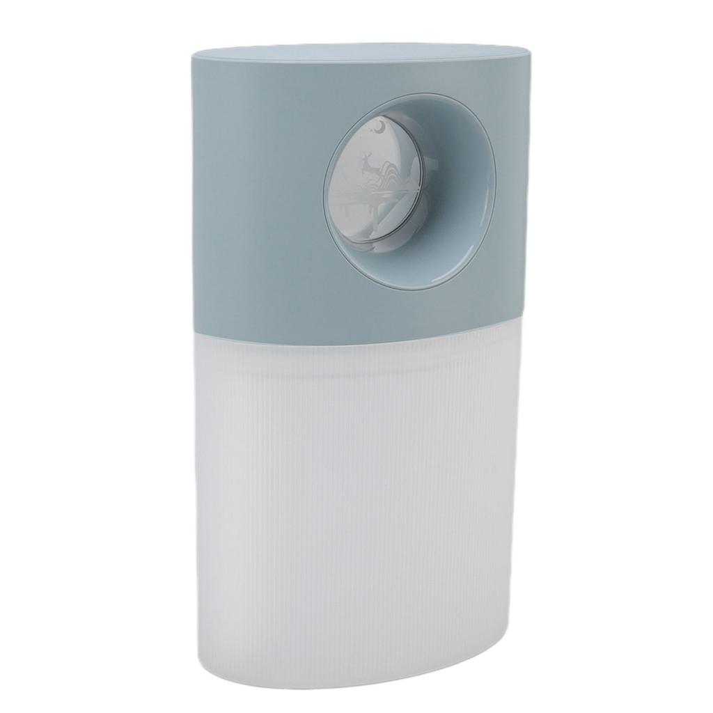 Mini Humidifier Quiet USB Rechargeable Fine Mist Portable Desktop Humidifier with Night Light for Home Office 350ml