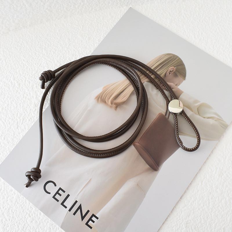 Slim Contemporary Womens Waist Belt Crafted From Pu Leather For Dresses And Tops 2024 In