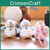 Small Plush Penguin Keychain Cute Cartoon Fluffy Fabric Kid Teen Gift Dolls