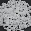 50 Pcs Retainer Clip Door Trim Panel Push Type for GM Truck Chevrolet