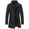 Herren High-End Business Casual Stehkragen Windbreaker Jacke