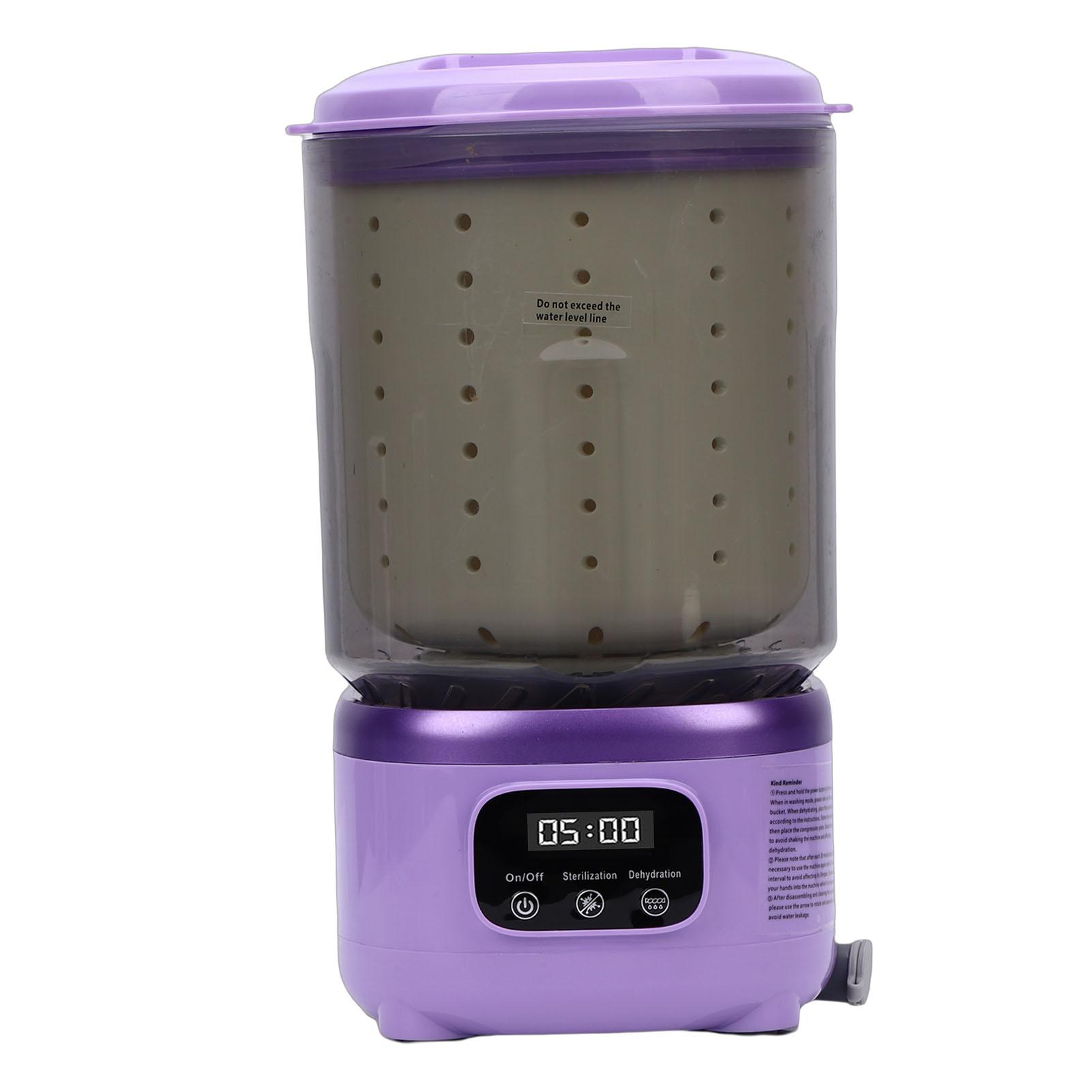 Портативная стиральная машина 2 л   Сушка Заряжаемая Беспроводная   Стиральная машина для стирки нижнего белья для путешествий, квартиры, общежития