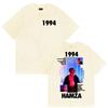 2025 Cool Print HAMZA 1994 Tour Alb Album Hip Hop100 Cotton Men Women Tshirts Daily Outdoor Sports Casual Street Short Sleeves