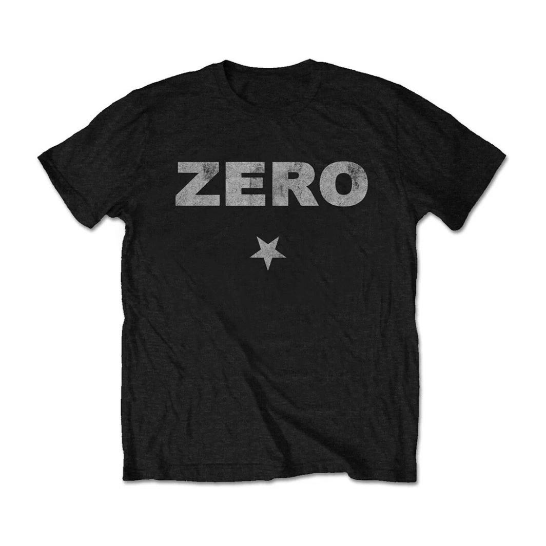 ZERO Star Graphic T-Shirt Minimalist Streetwear Black Tee Simple Modern Top 3XL